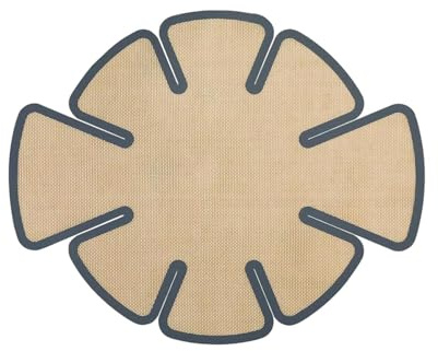 Tappetino da forno in silicone resistente al calore, riutilizzabile, antiaderente, teglia da forno per alimenti, protezione per piano di lavoro per macaron, biscotti, pane | Cuocere torte, stendere