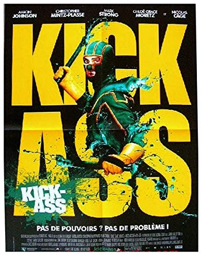 Kick Ass Kinoplakat, Original, klein, 53 x 40 cm, zusammengefaltet, Matthew Vaughn