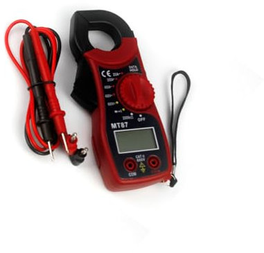 Aofan MT87 Digital Clamp Meter, AC DC handheld Multimeter Measures Voltage Tester, AC Current, Resistance, Continuity, Tests Diodes