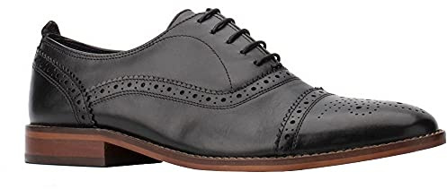 Base London Cast, Zapatos Inteligentes Hombre, Black, 42 EU