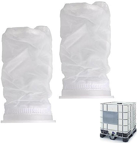 IBC Lid Filter, 20 x 10.5 cm IBC Lid Filter, IBC Replacement Filter Nylon Filter, IBC Tank Accessories, Rainwater Filter for Filter Set, IBC Rainwater Tank, IBC Tank Accessories, Filter