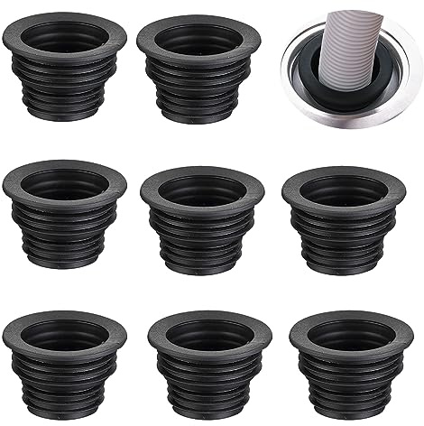 Fayemint 10 Stück Abflussrohrdichtung Deodorant, Abflussrohr Siphon Dichtung, Channel Seal Ring, für Küche, Bad, Waschmaschine, Waschbecken