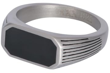 iXXXi Anello da uomo con sigillo BMW, 23mm, Acciaio inossidabile, Nessuna pietra preziosa