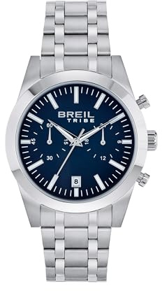 Breil Breil Rank Chronograph Watch Blue Fund EW0735 CASE AND STEEL BRACELET