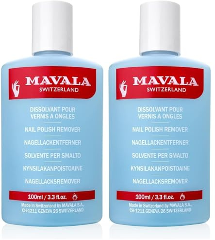 Mavala Solvente per Unghie - 100 ml (Confezione da 2)