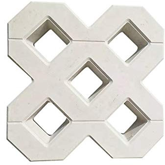 TUANZUN Moldes Hormigon Impreso,Molde Piedra DIY Square Garden Camino de Cemento plástico del Molde de ladrillo Edificios pavimentación de acera propileno Pasarela de jardín Accesorios