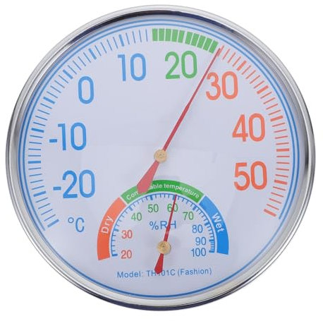 Kisangel Medidor De Humedad Digital Para Sauna Interiores Termómetro Higrómetro Con Alta Precisión