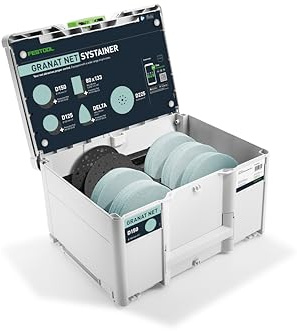 Festool Schleifmittel-Systainer³ Granat Net D150 GR NET SYS