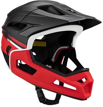 Fyrdyn Casco Integrale Bici | Casco Uomo Donna Adulti | Protettivo Regolabile con Ventilazione | per Ciclisti Principianti e Esperti Uomini e Donne