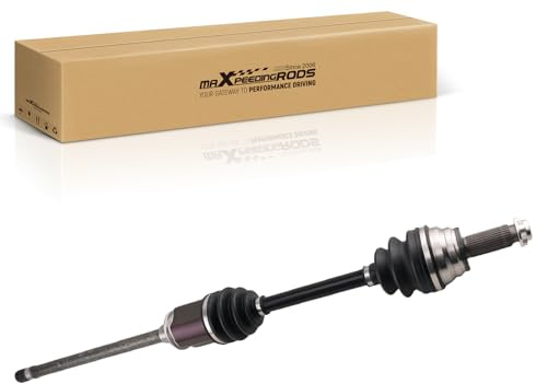 maXpeedingrods Eje de transmisión de eje articulado para BMW X5 (E70, F15, G05) y X6 (E71, E72, F16) eje delantero derecho – 3.0L 4.4L/4.8L 669319, 31607545126, 31608631750