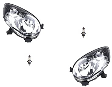 Johns, Scheinwerfer Halogen passend für Citroen C1 06/2005- mit H4 als Set Links Rechts