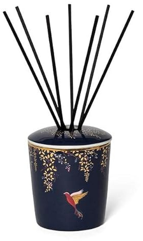 Sara Miller Wax Lyrical London Raumduft Stäbchen, Duft: Bernstein-Orchidee und Lotus, 200 ml