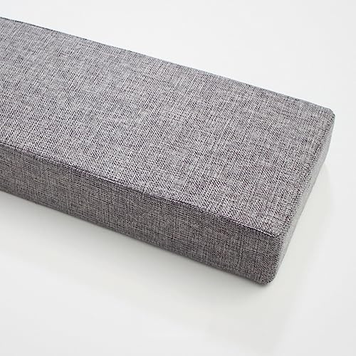Almohada de puente de cama, tamaño personalizado, cierra la brecha entre la pared de la cabecera o el reposapiés para cama individual a King, cojín lavable con reposabrazos de 200 x 10 x 5 cm, color