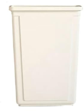 WAOCEO Cubo de basura Cesta de basura grande sin tapa comercial, cubo sanitario cuadrado de gran capacidad for el hogar, cocina de gran tamaño, almacenamiento grande Papeleras (Color : A, Size : M)