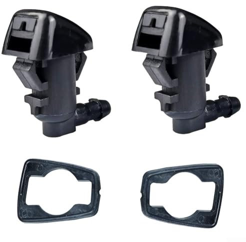 HEIBTENY 2 boquillas de lavado de parabrisas, pulverizador para Do-dge Nitro 2007-2012, para Jeep Com-mander 2006-2010, para Jeep Liberty 2008-2013