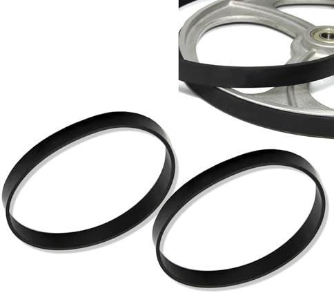 CLKE 2 pezzi sega a nastro elastico per sega a nastro da 8 pollici, ricambio per la lavorazione del legno, adatto per sega a nastro Draper Einhell Scheppach HBS20 da 1400 mm 1425 mm