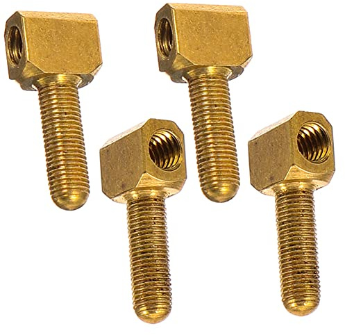 ifundom 8pcs Cello Screw Replacement for Bow Frog Screw String Instrument Bow Cello Accessory Part for Musical Equipment