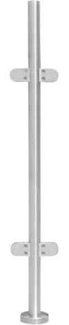 Poteaux de balustrade en acier inoxydable Balustrade Balustrade Balustrade Poteau central en verre Balustrade Poteau central en verre Balustrade Balustrade Balustrade Bal