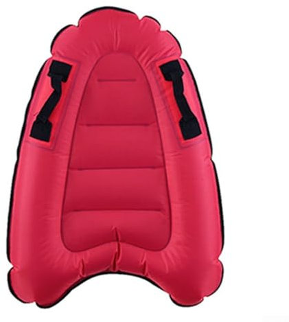 Aufblasbares Schwimmbrett für Kinder, ideal zum Schwimmenlernen und Strandspaß, Rot