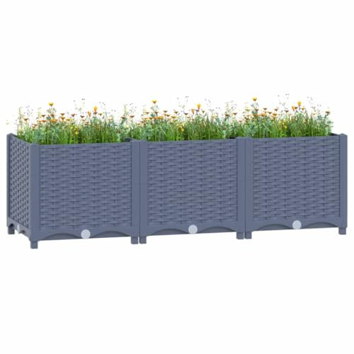 Bancal alto 120 x 40 x 38 cm polipropileno, jiangboyue-310403