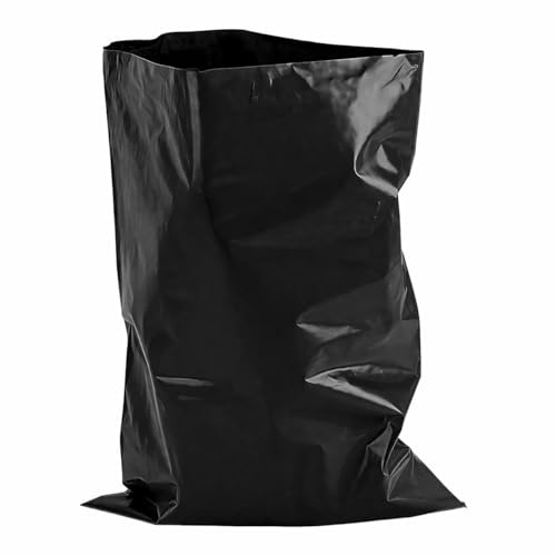 10 mycket starka 400 g (50,8 x 76,2 cm) blåa skräppåsar | Byggpåsar | Pålitlig lösning för hårt rengöringsarbete | Behandlar byggavfall