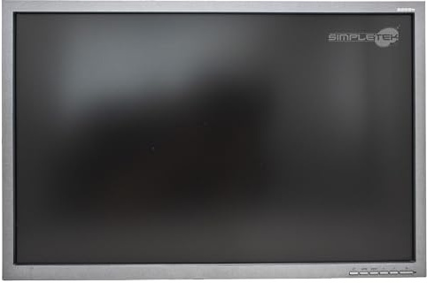 SIMPLETEK – Schermo Monitor Display B223W 22 16:10 LCD VGA DVI VESA PC Computer Casse Integrate Nero | Senza Base | Cavo VGA e Alimentazione Inclusi (Ricondizionato)