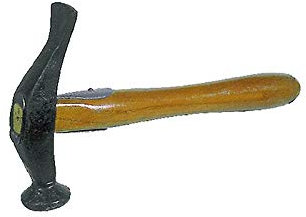Officine Celsi Snc Martello Da Calzolaio, Acciaio, Forgiata, Legno, Argento (Head), Legno (Handle)
