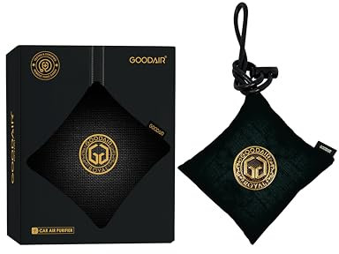 GOODAIR Royal - Purificador de aire para coche, no eléctrico, carbón activado súper negro