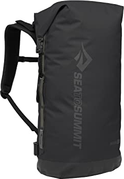 Sea to Summit Big River Dry Backpack with Adjustable Harness, 50 Liter, Jet Black