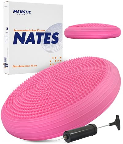 Majestic Sport Nates Sensory Kissen Balancekissen mit Pumpe – Sitzkissen für Kinder & Erwachsene