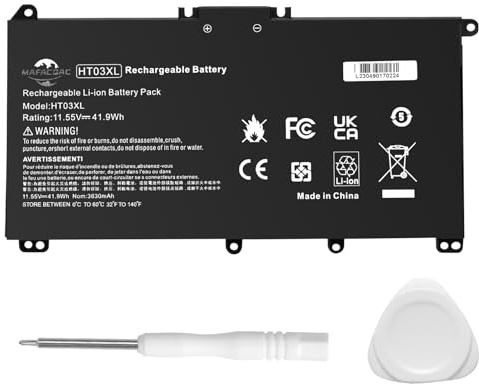 MAFACBAC HT03XL Battery for HP L11119-855: HTO3XL Laptop Battery Replacement for HP Pavilion 15 15-DA0002DX 15-CS3073CL 15-DY1023DX 14M-DH1003DX 14-DF0023CL