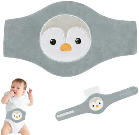 Hojalis Colic Relief for Babies Belt, Baby Belly Wrap Swaddling Belt, Baby Colic and Gas Relief, Machine Washable, Adjustable Velcro, Natural Relief for Upset Stomach in 0-3 Years Babies and Toddlers
