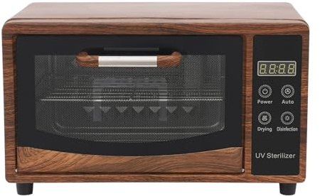 UV Sterilisator Desinfektionsschrank Sterilisator für Instrumente mit Trocknung, Konstante Temperatur 75°C Heißluft Sterilisator, 160W Autoklav Sterilisator für Nagelstudio Friseure Spas