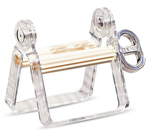 Tube Squeezer for All Tubes, Tube Squeezer, Toothpaste Squeezer Tube Press for Hair Colour, Dye, Cosmetic Tube, White