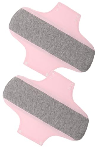 PERSELOSO 2 Compresas de Tela para Maternidad Ultra Finas y Lavables de Algodón, Absorbentes y Reutilizables para Recuperación Postparto y Uso en Cualquier Etapa