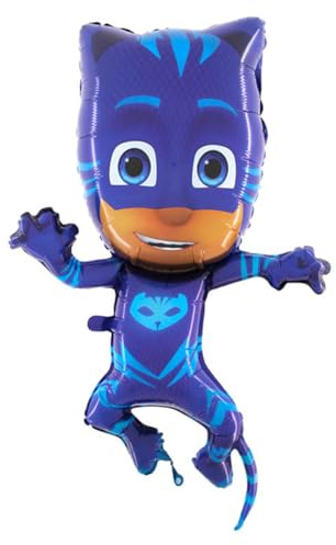 Grabo - Ballon Foil Supershape 31 -79 cm Super Pyjamas-PJ Mask Catboy Non emballé, Bleu, L174