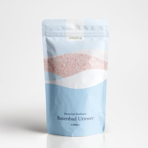Basenbad Urmeer 3.000g (basisches Badesalz - für basische Körperpflege, Basenbad, Fußbad und basische Wickel)