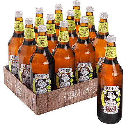 Maeloc Sidra con Pera - 12 botellas x 750 ml