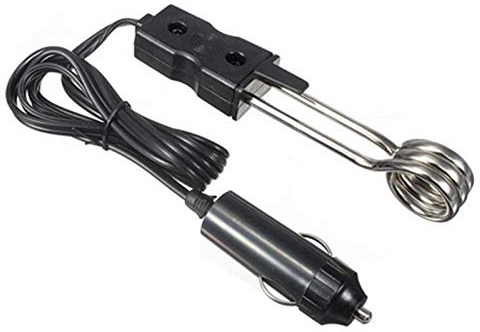 SHG 12V Portable Immersion Heater for Travel & Camping, Car Tea Maker & Water Boiler Element, Resistencia para Calentar Agua
