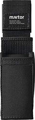 MARTOR GÜRTELTASCHE M Für Cuttermesser, Tasche Mit 5 Fächern Für Sicherheitsmesser/Stift/Schere, Mit Clip & Klettverschluss, Nylon, Schwarz