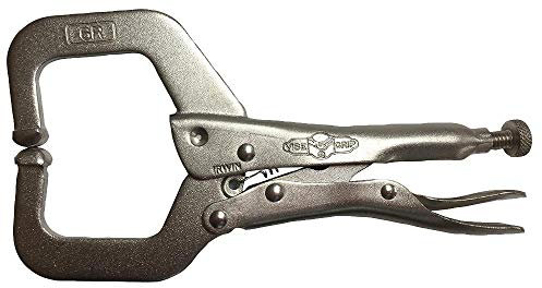 Locking C-Clamps, 50mm Capacity, Jaw Opening Max 50mm, Overall Length 150mm, Plier Style Locking, Jaw Capacity 50mm, Length 150mm, Length, Imperial 6, Tool Body Material Chrome Vanadium Steel