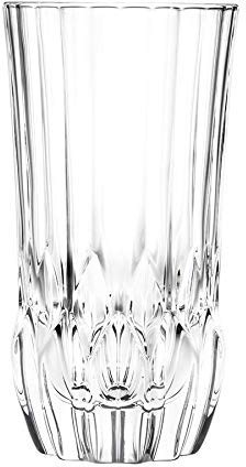 KLEIN 54120 BACCARAT FRANCE 6 Verres Long Drink Cocktail/Apéritif/Eau - Art de la Table - Made in France - Service Concorde Prestige (40 cl) - Maison Klein - Artisan du Cristal - Estampillé