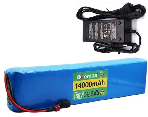 Bateria Bicicleta Electrica 36V 10S4P 14Ah batería de Litio 18650 batería de Alta Potencia e-Bike Bicicleta eléctrica BMS + Cargador de 42v