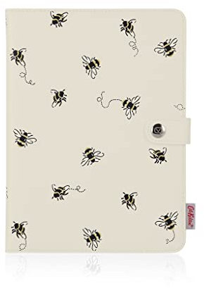 VQ Universale Hülle für 7 bis 8 Zoll Tablet - Ständer Folio Tablet Hülle mit 3 verstellbaren Winkeln und Bienen Designer-Druck von Cath Kidston