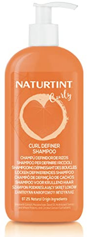 Naturtint | Curl Defining Low-Poo Shampoo | Geeignete Lockenmethode | Reinigt sanft, spendet Feuchtigkeit und definiert deine Locken | Frei von Sulfaten, Silikonen, Parabenen und Phenoxyethanol