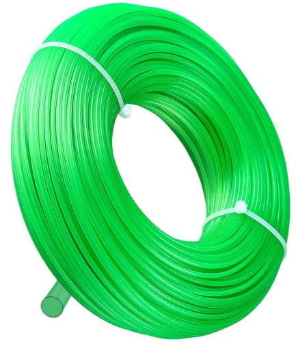 GARDENIX Mähfaden Trimmerfaden 3,0 mm x 100 m Rund Rasentrimmer Faden Nylonfaden