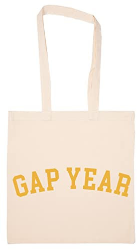 Newtee Gap Year University Beige Totebag Umweltfreundliche Wiederverwendbare Baumwolltasche