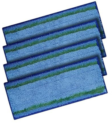 PkLbLr Compatible For Braava Jet M6 Series Robot Mop,Washable And Reusable Robot Wet Mopping Pads,Mop Pad Accessories. (Color : 4pcs)