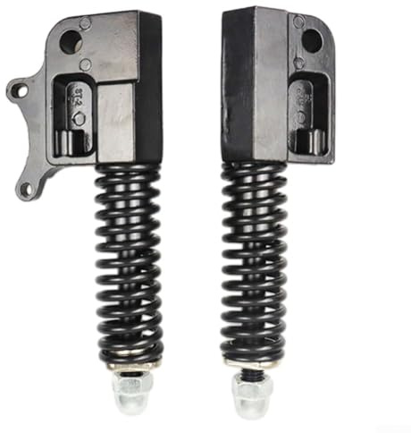 ZAMETTER Accessoires de scooter électrique de 10 pouces - Fourche avant - Amortisseur hydraulique en acier inoxydable - Amortisseur à ressort hydraulique
