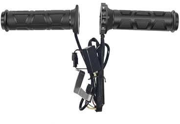 Sohini Mango calefactable para Motocicleta para empuñaduras calefactables modificadas para Motocicletas empuñaduras de Motocicletas Control Universal de Manillar de Motocicleta